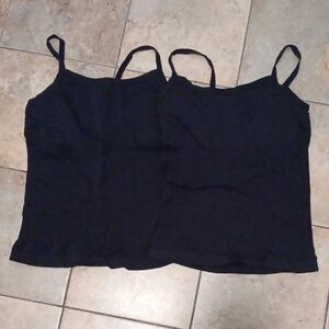 Black Women's Camisole Shapewear Tank Top - Classic Everyday Layering